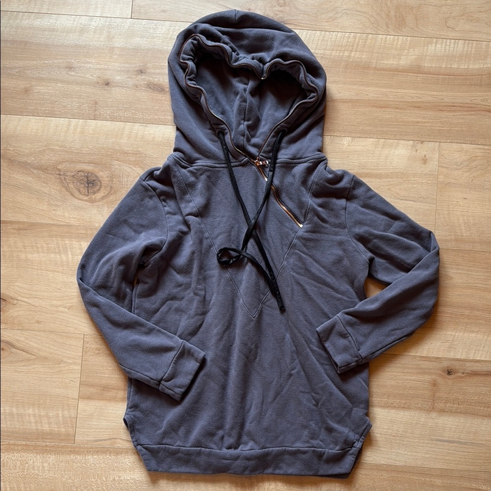 Lime & Vine 1/4 Zip Hoodie, Size Medium